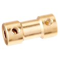 thumbnail image 2 of 2X Conector de Acoplador de Acoplamiento de Flecha de Motor de Laton Avion RC 3 mm A 5 mm, 2 of 3