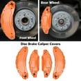 thumbnail image 3 of Caliper Covers, Brake Caliper Protector Cover, Fits 19" 18" Rim Size, Car Calliper Accessories For Model 3 2017-2023, 255 45, R18, 235 40 R19, Set Of 4, 3 of 8