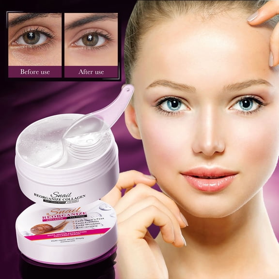 Gzwccvsn Snail Eye Mask Improves Dry Eye Mask Patch, Moisturizers Skincare Products