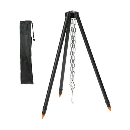 Compacts Folding Camping Tripods Grills Stand Aluminum Construction For Campfires Meals Hiking Parties