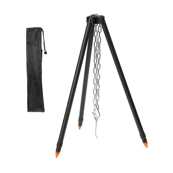 Compacts Folding Camping Tripods Grills Stand Aluminum Construction For Campfires Meals Hiking Parties