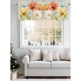thumbnail image 5 of Vintage Spring Floral Curtain Valances for Windows, Watercolor Pastoral Summer Botanical Kitchen Valance Window Treatment, Light Filtering Block Curtains for Bathroom/Bedroom/Living Room 42'' x 12'', 5 of 9