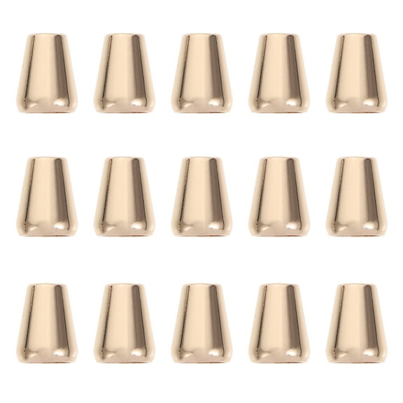 Kuyiluo Alloy Rope Ends 1 Set Lanyard Fastener Buttons Cord Locks Drawstring Cord Locks Clip Ends