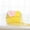 Yellow, variant on Crossbody Purse - Mini Princess Handbag, Plush Material, Detachable Shoulder Strap, Beaded Handle, Interior Zipper Pockets, Cute Cosmetic Bag, Birthday Gift, Travel Bag, Outdoor Fu Makeup Organizers