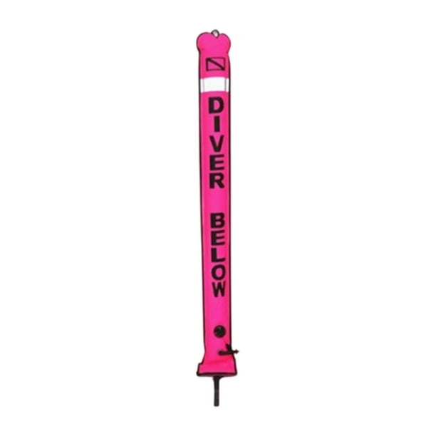 Marcador de superficie de buceo boya boya portátil impermeable scuba smb de buceo para 150cmx15cm
