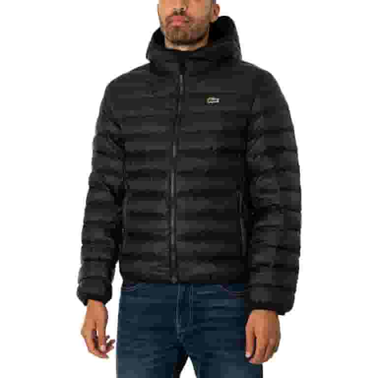 ダウンジャケット LACOSTE 24FW Black Logo Puffer Padding Jacket BH2909 031 Lacoste Logo Puffer Jacket, Black - Walmart.com