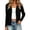 Black, variant on Women's Sweater Soft Zipper Hooded Long Sleeved Sweater Jacket for Casual Winter Fashion All Season Wear
