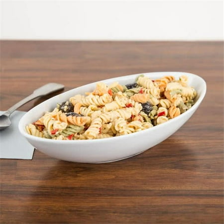 

Cal Mil PP1151 Porcelain Canoe Bowl - 11 x 5 x 2 in.