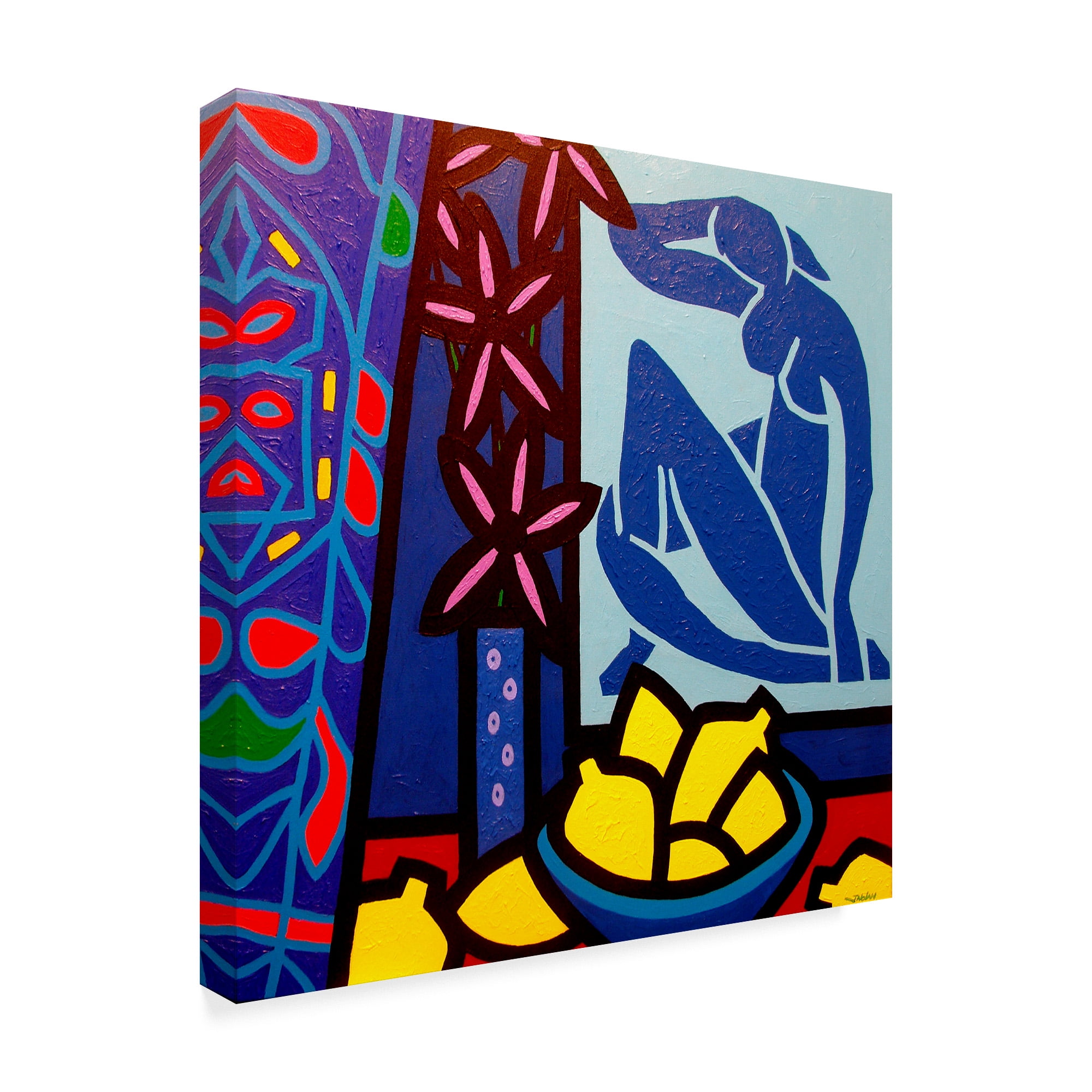 Trademark Fine Art 'Homage to Matisse 1' Canvas Art by John Nolan