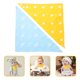 thumbnail image 2 of 2 baberos tipo bandana de algodón para bebés recién nacidos, suaves y absorbentes, de doble capa, con broches ajustables, unisex, para la dentición y el babeo, 2 of 7