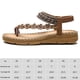 thumbnail image 2 of Sandalias planas de playa transpirables para mujer sandalias bohemias de verano zapatos para caminar al aire libre, 2 of 8
