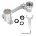 thumbnail image 2 of 1 Ensemble d'Extension de Robinet Robot Bras de Robinet Extensible Rotatif pour Évier, 2 of 8