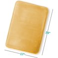 thumbnail image 2 of Clara Clark Bath Mat Bathroom Rug - Absorbent Memory Foam Bath Rugs - Non-Slip, Thick, Cozy Velvet Feel Microfiber Bathrug, Plush Shower, Toilet Floor Bathmats Carpet - Gold - Small Size 17?x24?, 2 of 8