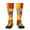 2 Black-2, variant on Colorful Plastic Blocks Pattern Print Compression Socks for Both Men And Women for Running, Travel, Flight, Nurse
