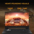 thumbnail image 3 of ASUS TUF F15 15.6 Pouces WQHD 144Hz Ordinateur Portable de Jeu, Intel Core i7-12650H, NVIDIA GeForce RTX 3050 Graphiques, 32 Go DDR5, 1 To SSD, Clavier Rétroéclairé, Wi-Fi 6, Win 11, Noir, 32 Go USB Hotface Card, 3 of 7