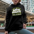 thumbnail image 2 of I Don't Think It's Healthy to Take Yourself Seriously, Golf Player, Golfing or Golfer Themed Merch Gift, Black Hooded Sweatshirt or Hoodie, Medium, 2 of 5