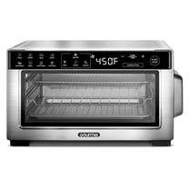 Gourmia Digital Air Fryer Oven 4 Slice Stainless Steel 12 Presets