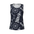 thumbnail image 4 of Easygdp Anchors and Lighthouse Women's Workout Tank Top, Running Top, Hiking Shirt, Quick-Dry for Running, Yoga, Hiking - Medium, 4 of 9