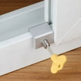 thumbnail image 1 of EGNMCR Window Locks, Sliding Window Locks For Office Home With Security Lock Yellow Key, Window Stoppers For Vertical & Horizontal Sliding Window Locks, 1 of 6