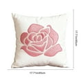 thumbnail image 4 of Throw Pillow Covers Valentine's Day Heart Decorative Throw Pillow Cover Romantic Gift For Couples Sofa Couch Cushion Cover Festival Home Decor Bedroom Living Room 45*45cm, 4 of 7