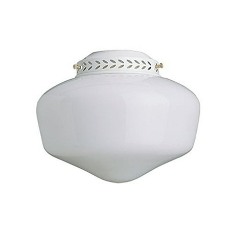 Concord Fans CFL Schollhouse Glass Fan Light Kit