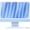 Blue, variant on Apple iMac 24" All-In-One Computer, Apple M4, 24GB RAM, 512GB SSD, MacOS Sequoia, MCR24LL/A