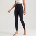 thumbnail image 2 of COMVALUE Buttery Soft Leggings for Women - High Waisted Tummy Control No See Through Workout Yoga Cycling Tights Pants Black M, 2 of 9