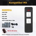 thumbnail image 4 of 868MHz Remote Control Garage Door,2 Channels Remote Control Compatible for Summer 4015862001900, Doo, 4 of 5
