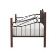 thumbnail image 5 of Hillsdale Furniture Matson Wood and Metal Daybed, Black with Cherry Posts, 5 of 11