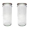 thumbnail image 2 of Weck Jars 908 1 Liter - Pack of 2 Glass Jars, 2 of 8