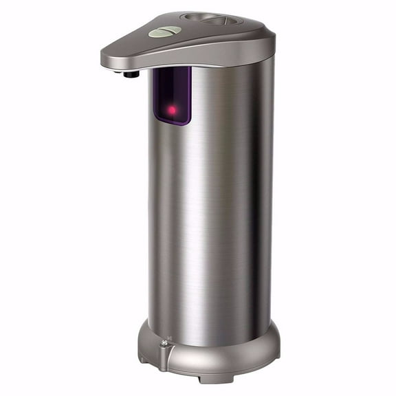 Clearance!FNGZ Soap Dispenser Hands Touchless Stainless Steel Automatic Soap Dispenser Motion Sensor