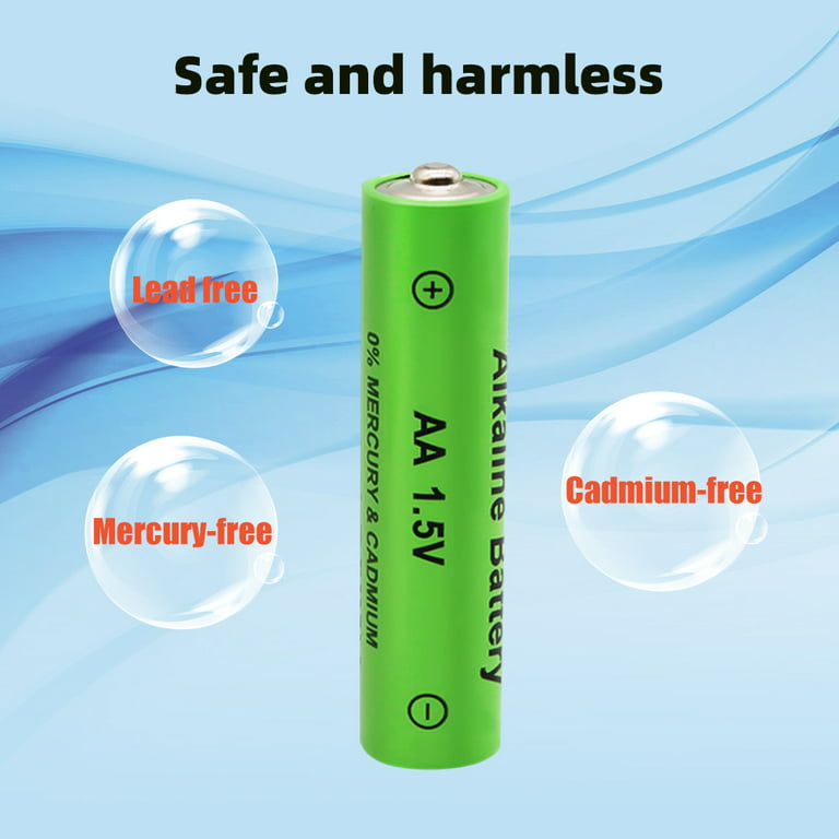 Zengest 16Pcs 1.5V AA Rechargeable Batteries Lithium Li-ion Battery