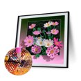 thumbnail image 1 of Cuadros Decorativos Cuadros Decorativos Flores enmarcadas Pintura de diamante 5D DIY Arte de taladro Likrtyny embutido en tela, 1 of 8