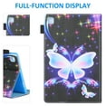 thumbnail image 2 of Galaxy Tab A 8.0 2019 Case,Soft TPU Slim Lightweight Stand Folio PU Leather Protective Wallet Case for Samsung Galaxy Tab A 8.0 2019 Model SM-T290 (Wi-Fi) SM-T295 (LTE),Twinkle Butterfly, 2 of 7