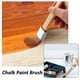 thumbnail image 4 of 3 piezas de tiza y cera cepillo de pintura compatible con muebles pintura de cera, cerdas de jabalí natural pintura de crayón Afortunado Sencillez, 4 of 5