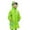 Mint Green, variant on MIASHUI Rain Poncho for Kids Waterproof Ponchos Lightweight Raincoat,Yellow,XXL