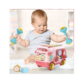 thumbnail image 5 of Autobus Rompecabezas Xilofono Juguete Interactivo Para Bebe, Rosa, 5 of 5
