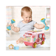 thumbnail image 5 of Autobus Rompecabezas Xilofono Juguete Interactivo Para Bebe, Rosa, 5 of 5