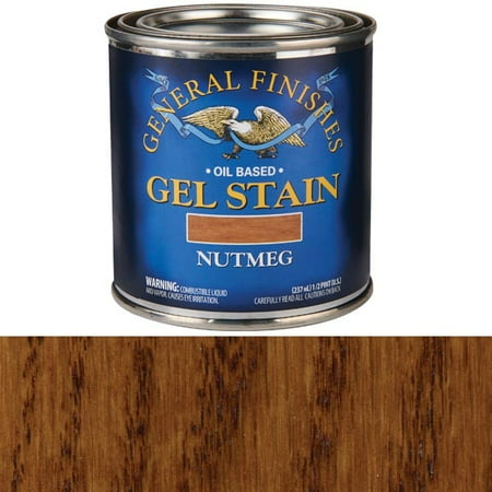 - Nutmeg Gel Stain, 1/2 Pint