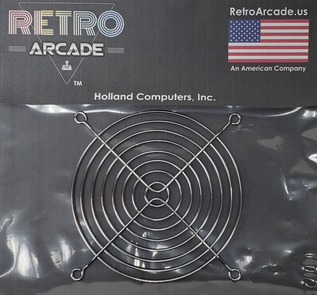 fan guard for 120mm or 12cm fans, tone metal wire computer pc or case