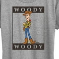 thumbnail image 3 of Toy Story 4 - Type Block Woody - Women's Short Sleeve Graphic T-Shirt, 3 of 5