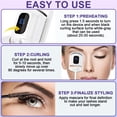 thumbnail image 4 of ZYVICXFJ Heated Eyelash Curlers Ultimate Styling! Rapid Heat-up, USB Rechargeable, Temperature Control, Long-Lasting Curls, Safe Design, 4 of 14