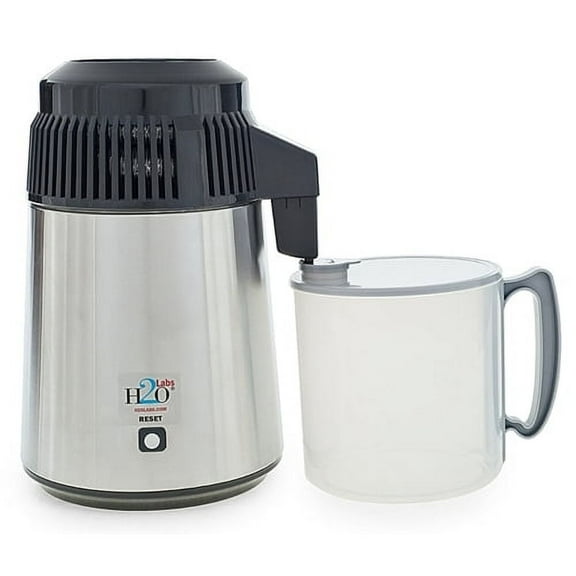 Best in Class Stainless Steel Home Water Distiller with Break-Resistant Carafe (BPA Free)