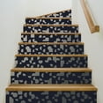 thumbnail image 7 of Tempaper Mod Geo Metallic Blue Peel and Stick Wallpaper, 20.5" x 16.5', 7 of 7