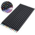thumbnail image 2 of Necvior 12Pcs Rainbow Color Pencils, 7 Color in 1 Coloring Pencils Multicolored Pencils for Kids Adults Card Making, Drawing, 2 of 11
