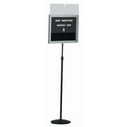 Aarco CMD1418. Single Pedestal Letter Board
