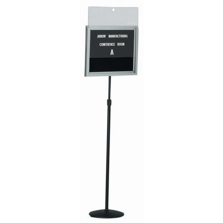 Aarco CMD1418. Single Pedestal Letter Board