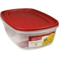 thumbnail image 3 of Rubbermaid® Contenant de Rangement pour Aliments à Couvercles Faciles à Repérer, 2,5 Gallons, 3 of 3