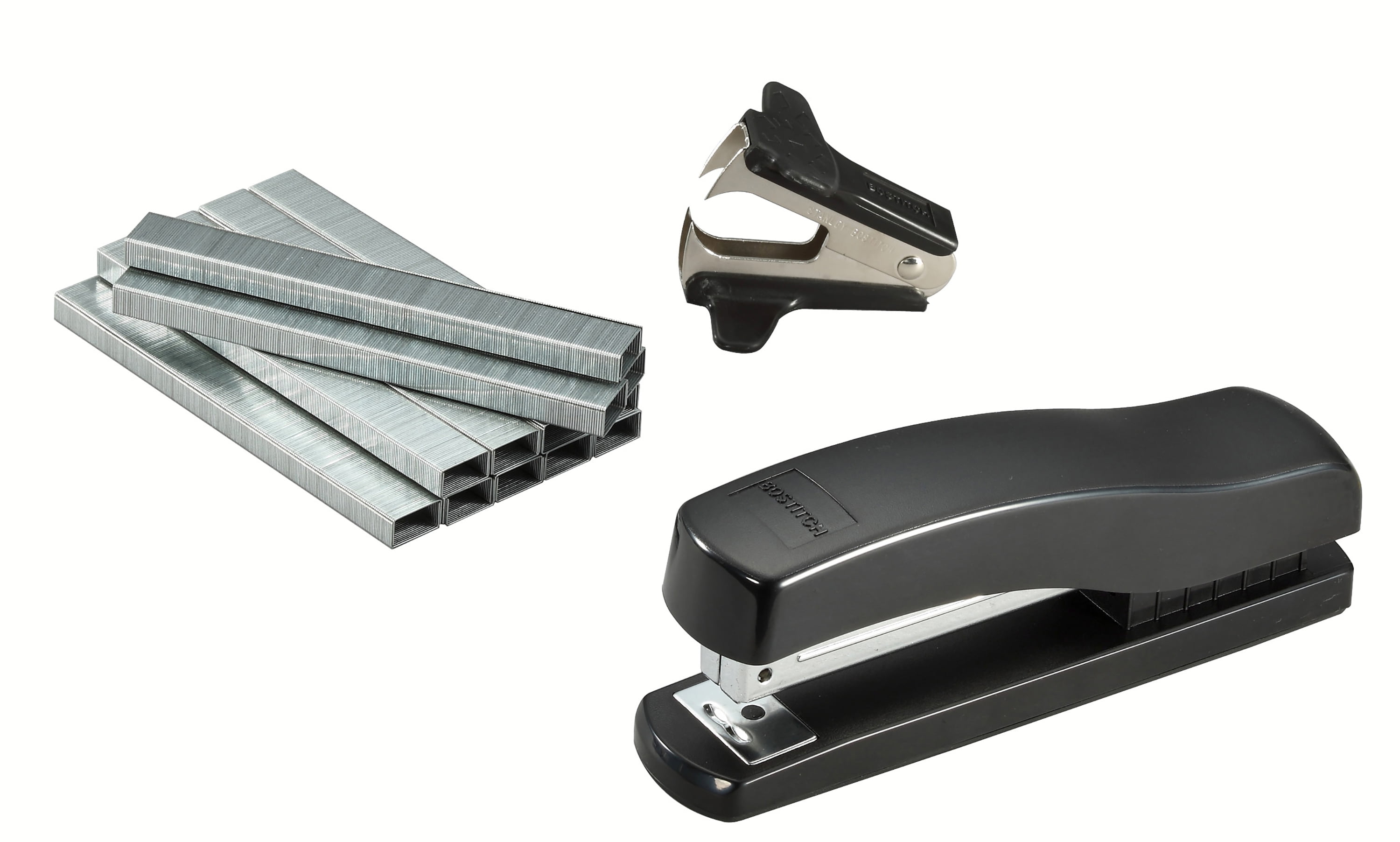 Bostitch Office Desktop Stapler Value Pack, 20 Sheet Capacity, Opens
