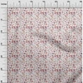 thumbnail image 3 of oneOone Viscose Chiffon White Fabric Abstract Floral Dress Material Fabric Print Fabric By The Yard 42 Inch Wide, 3 of 4